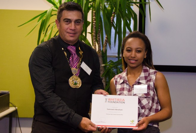 Thanks to longtime Whitireia Foundation sponsor Porirua City Council